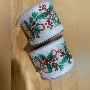 2 Xmas ribbons